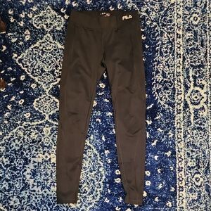 FILA Womens's Black Leggings